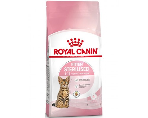 Kitten Sterilised корм сухой полнорационный сбалансированный для стерилизованных котят (в возрасте от 6 до 12 месяцев)
