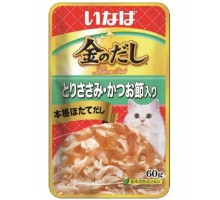 Влажный корм для кошек Inaba Kinnodashi Куриное филе с кацуобуси