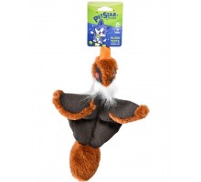 Игрушка для собак Птичка с пищалкой, плюш/текстиль