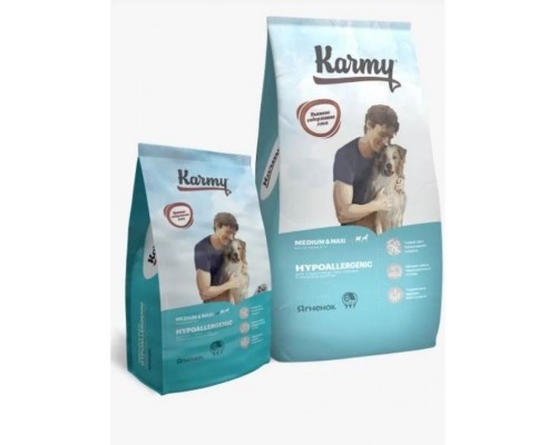 Hypoallergenic Medium&Maxi для собак средних и крупных пород, склонных к пищевой аллергии, ягненок