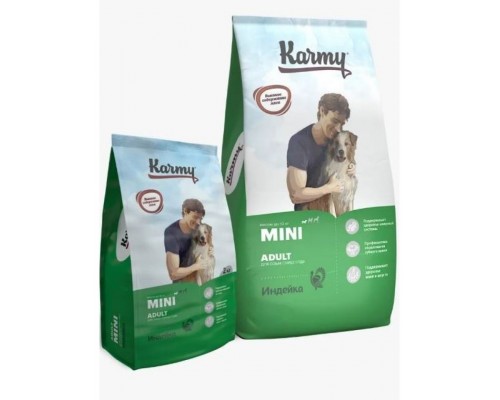 Mini Adult корм для взрослых собак мелких пород с индейкой