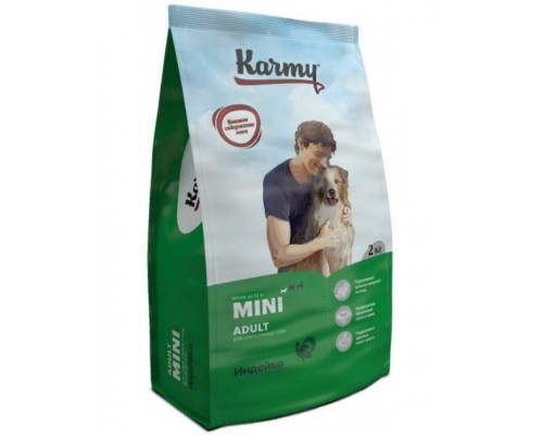 Mini Adult корм для взрослых собак мелких пород с индейкой