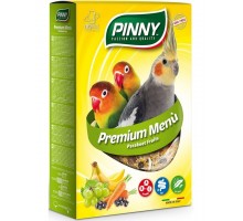 Premium Menu Parakeets Мягкий витаминный корм для средних попугаев с фруктами