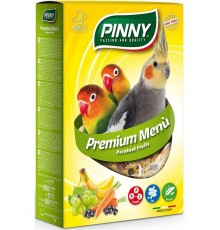 Premium Menu Parakeets Мягкий витаминный корм для средних попугаев с фруктами