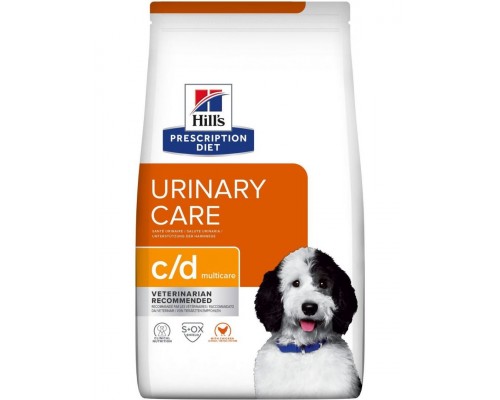 PRESCRIPTION DIET Canine Urinary Care c/d для собак профилактика МКБ струвиты, курица