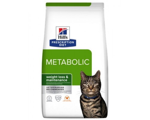 PRESCRIPTION DIET Metabolic для кошек с курицей, снижение избыточного веса