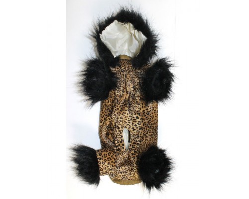 Комбинезон «Шубка с отделкой длинным мехом» на мальчика