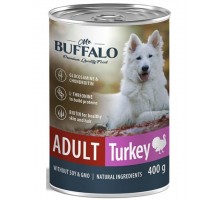 Mr.Buffalo Adult Dog «ИНДЕЙКА» консервы для собак