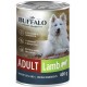 Mr.Buffalo Adult Dog «ЯГНЕНОК» консервы для собак