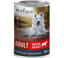 Mr.Buffalo Adult Dog «ГОВЯДИНА И СЕРДЦЕ» консервы для собак