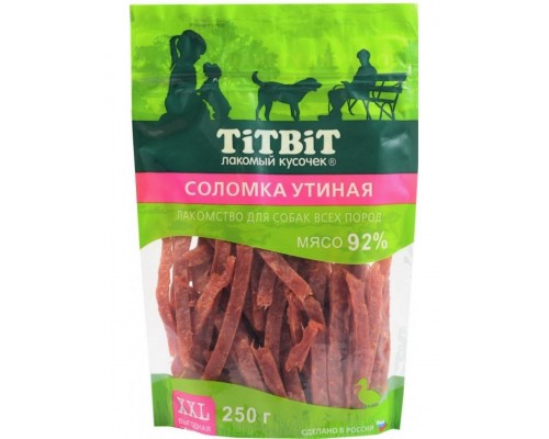 Соломка утиная для собак всех пород - XXL выгодная упаковка