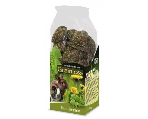 Grainless сердечки-мини, лакомство беззерновое для грызунов