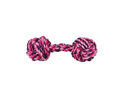 Игрушка - гантеля веревочная