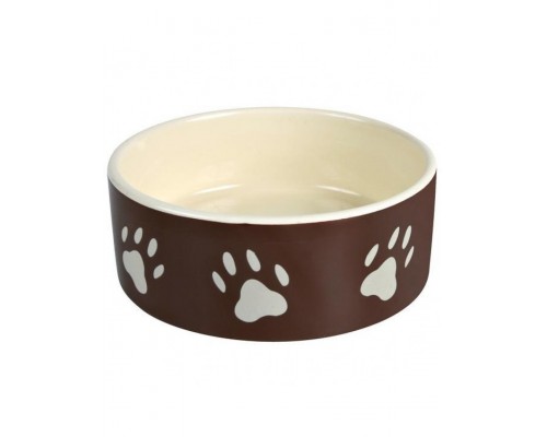 Миска керамическая с рисунком "Лапка"