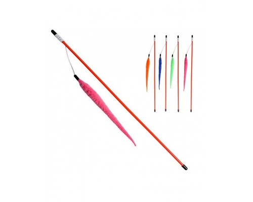 Удочка-дразнилка "Неоновый хвостик"