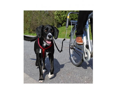 Велоспрингер (поводок)  для крупных  собак с креплением к велосипеду