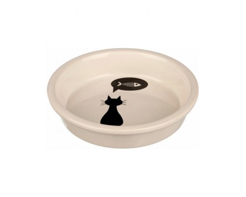 Миска керамическая "кошка"