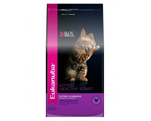 KITTEN HEALTHY START для котят от 1 года до 12 месяцев и беременных или кормящих кошек