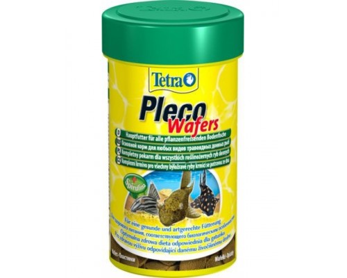 Tetra Pleco Veggie Wafers корм для донных рыб