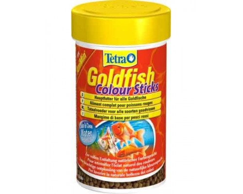 Tetra Goldfish Colour Sticks корм для золотых рыбок, палочки