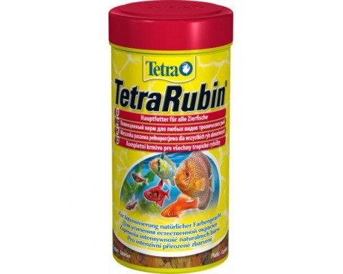 Tetra Rubin Flakes корм в виде хлопьев  для усиления окраски рыб