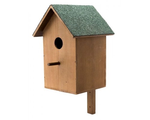 Скворечник с двускатной крышей