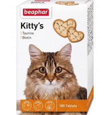 Kitty's + Taurine-Biotine кормовая добавка с биотином и таурином для кошек