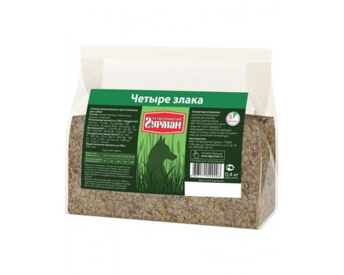 Каша 4 злака для собак