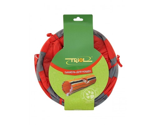 Игровой туннель с двумя окошками и бубенчиком