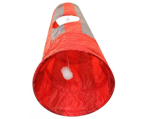 Игровой туннель с двумя окошками и бубенчиком