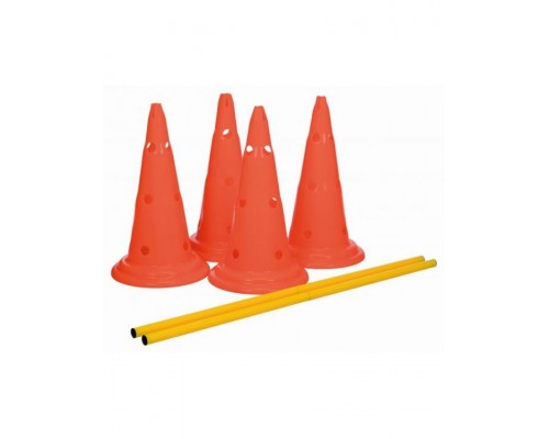 Препятствие для собак Dog Activity, набор из 2 шт, оранжевый/ желтый