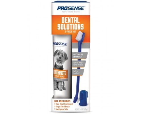 Про-Сенс Набор для ухода за зубами, 3 предмета, для собак и кошек