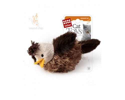 Птичка со звуковым чипом GiGwi