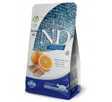 N&D OCEAN Herring & Orange беззерновой корм сельдь и апельсин