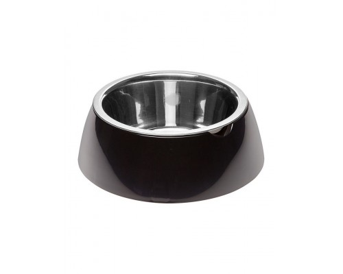 JOLIE Миска металлическая на пластиковой подставке 0,5 л